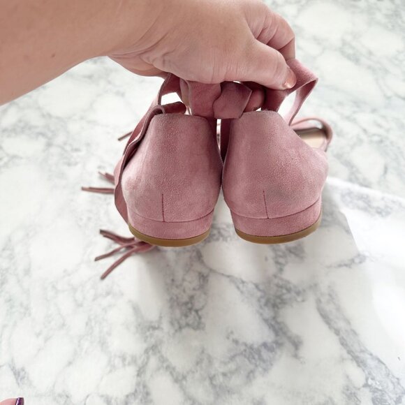 Stuart Weitzman Corbata Sandal in Pink - Picture 8 of 12